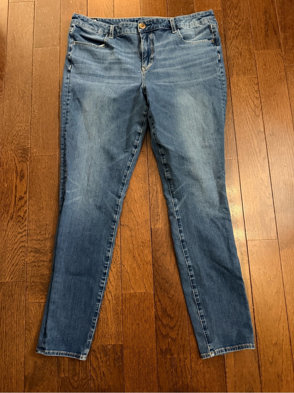 Women’s American Eagle Dream Jeans Size 16 Long Tall Skinny Stretch